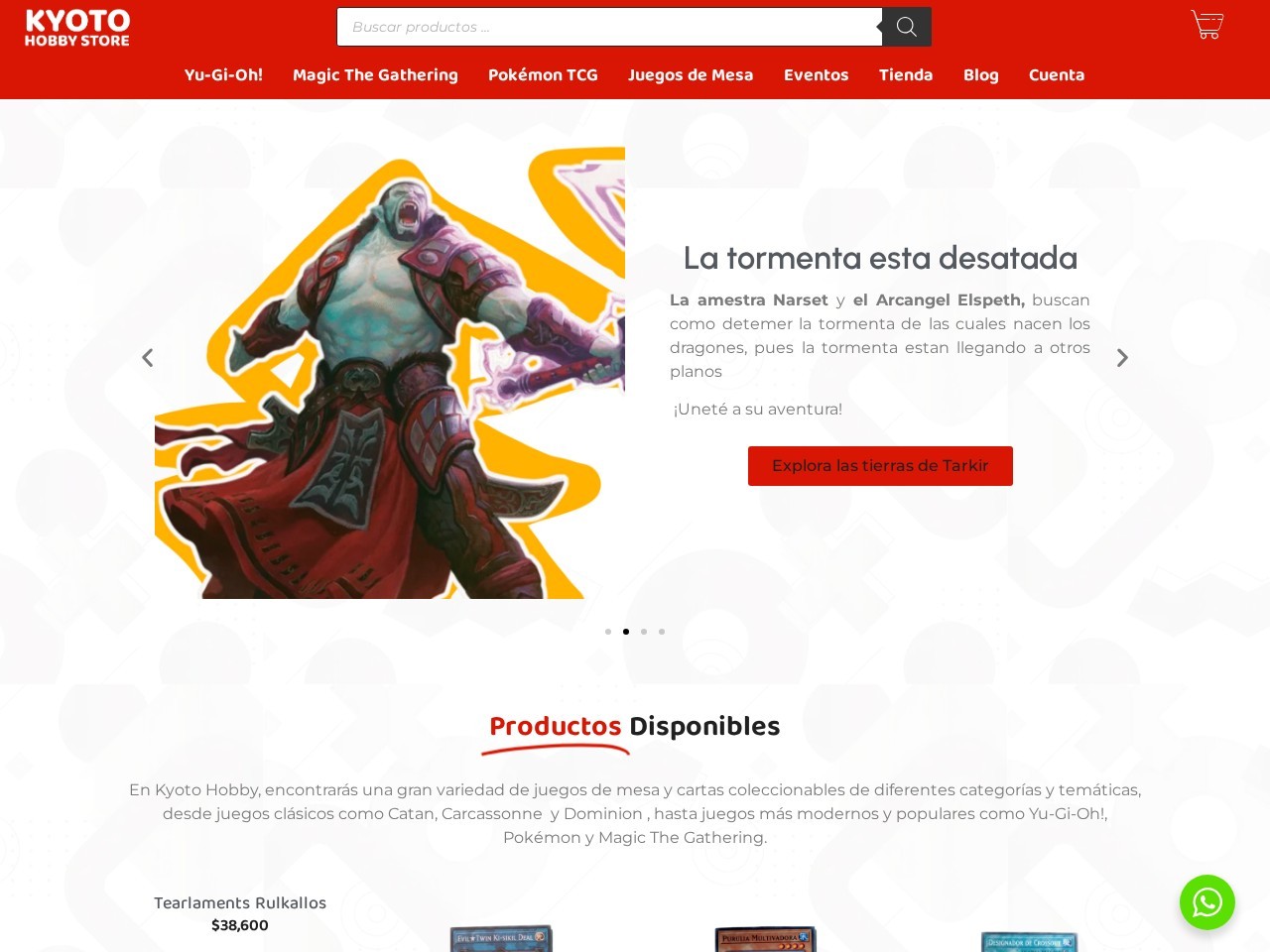 Kyoto Hobby Store — Website Preview