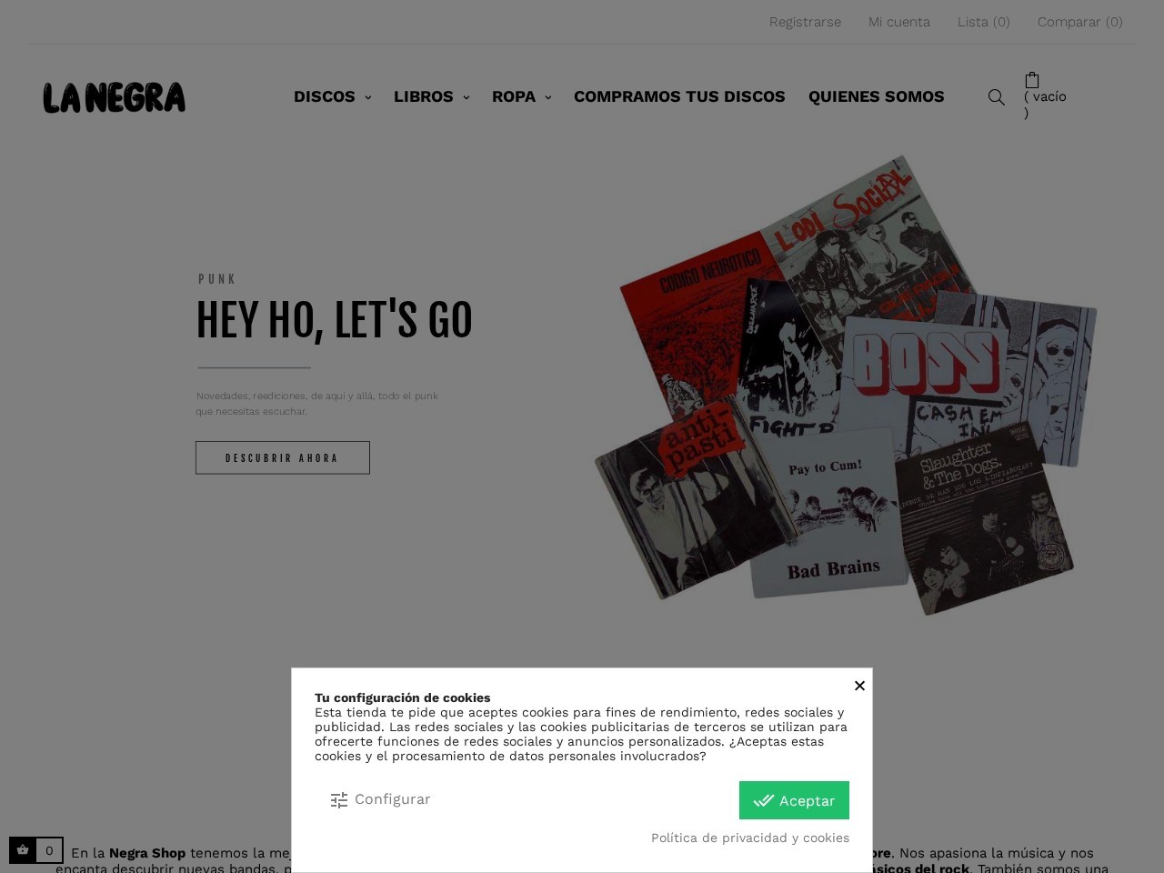 La Negra — Website Preview