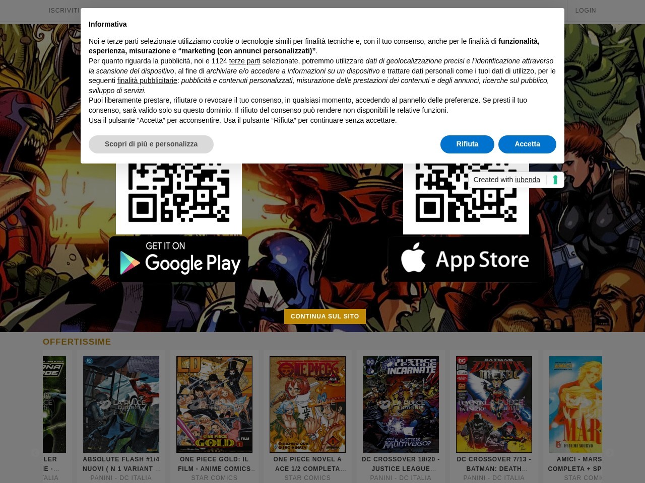 La Pulce Fumetti Roma — Website Preview