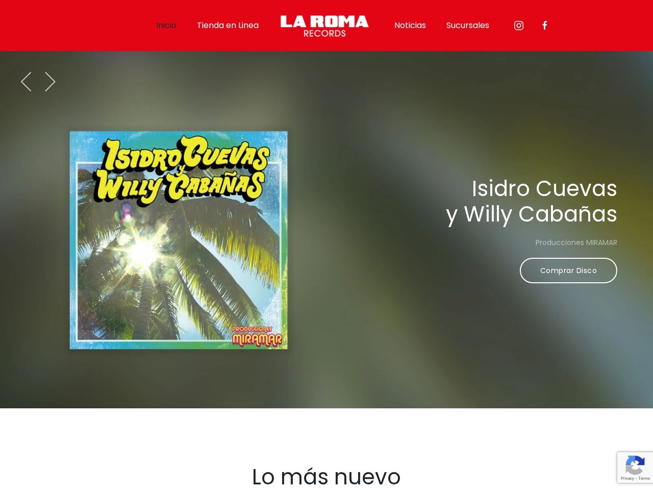 La Roma Records โ Website Preview