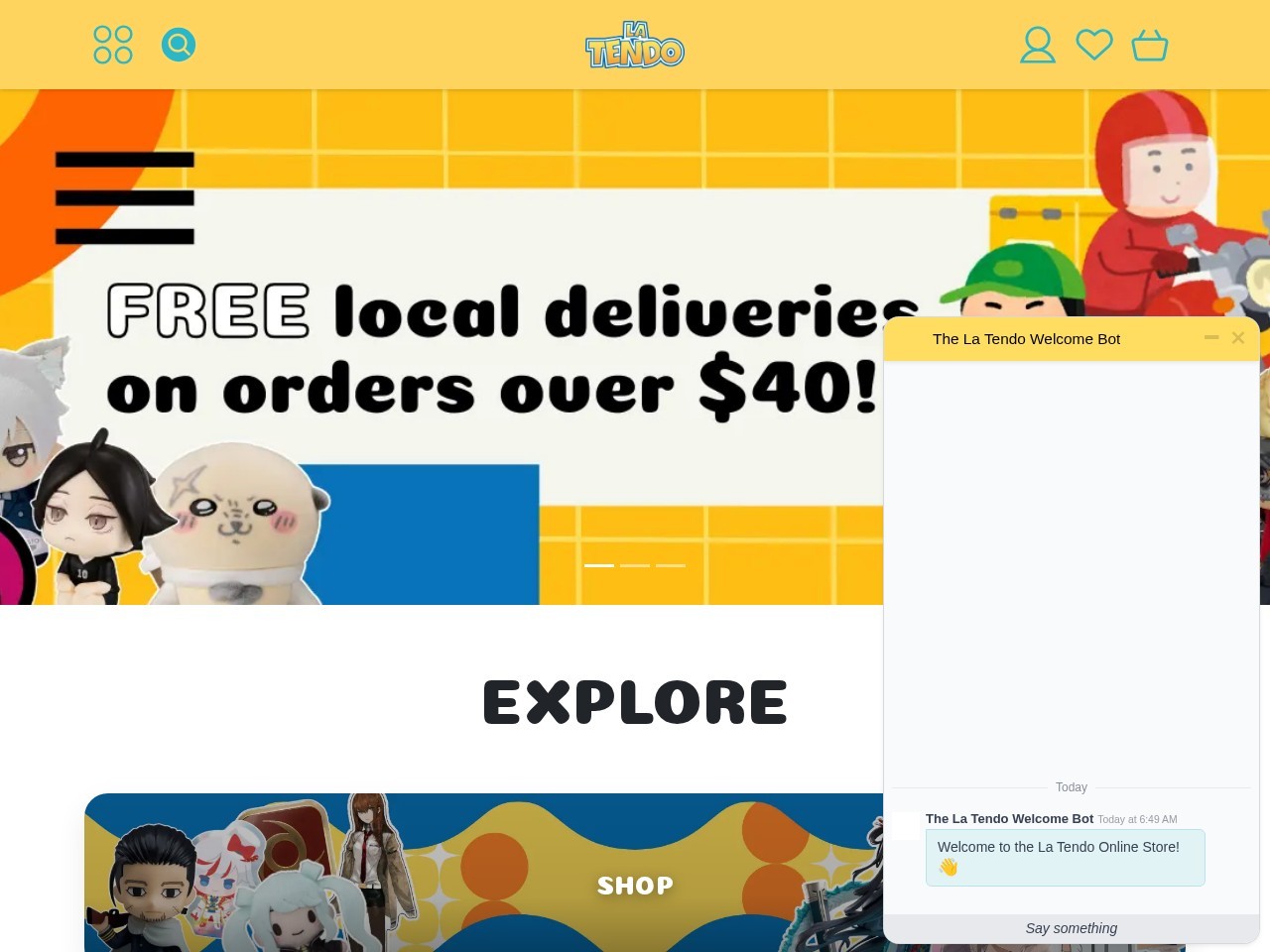 La Tendo — Website Preview