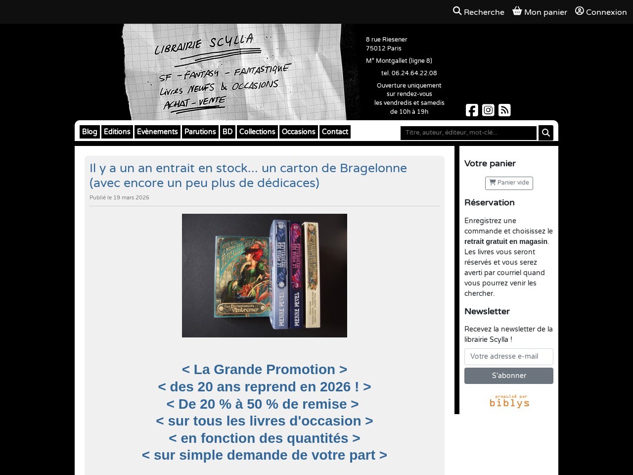 Librairie Scylla โ Website Preview