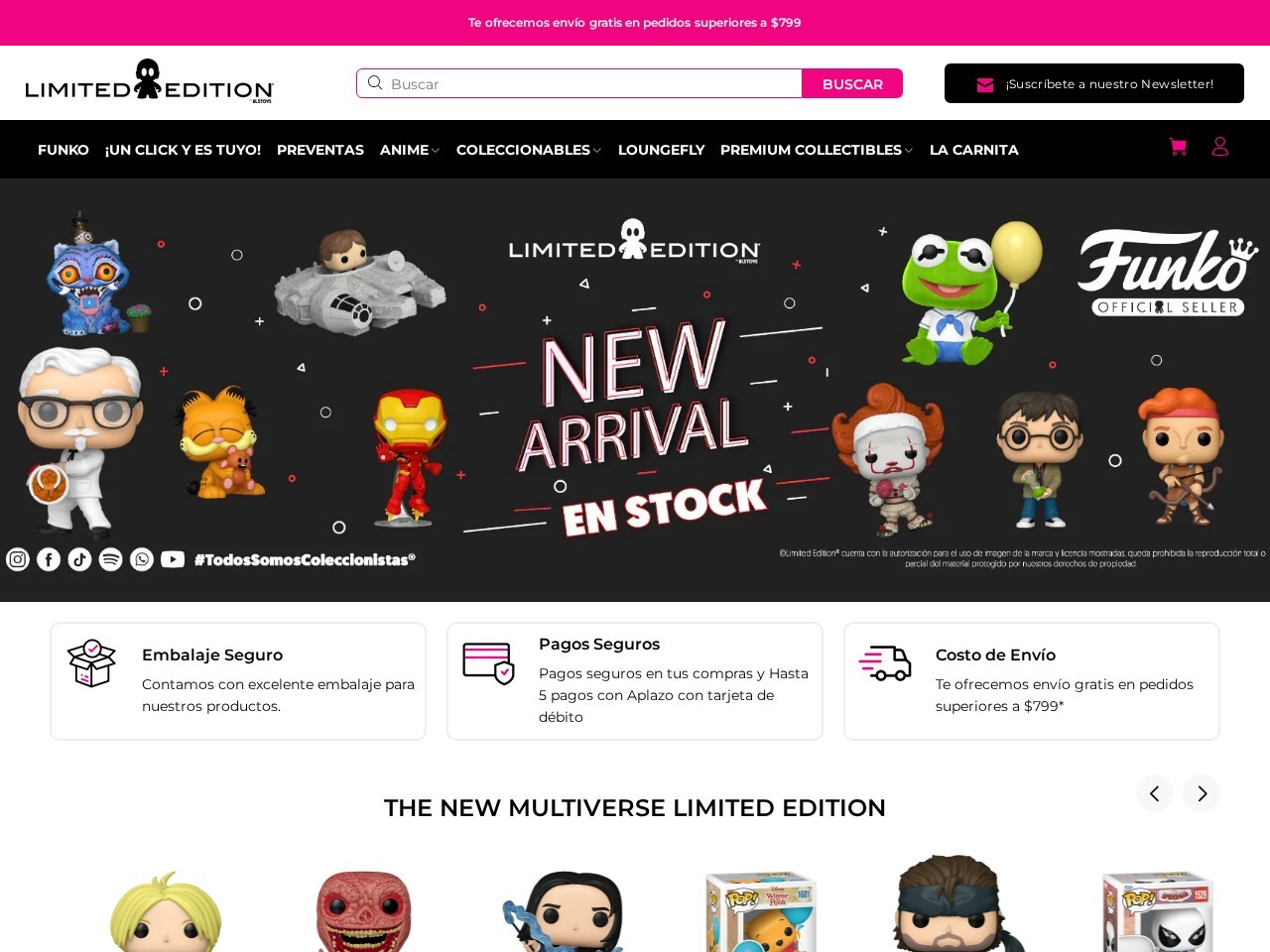 Limited Edition — Website Preview