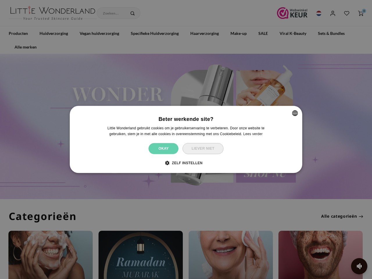 Little Wonderland - Korean Cosmetics / Skincare — Website Preview