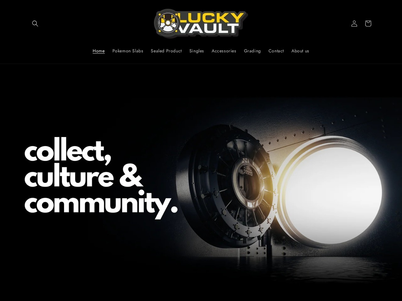 Lucky Vault — Website Preview