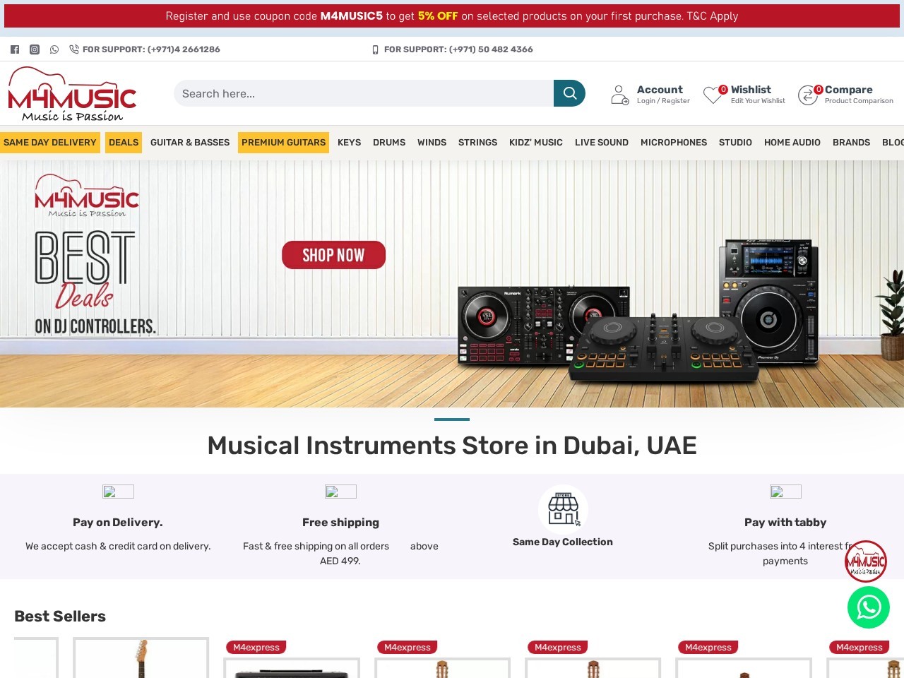 M4Music — Website Preview