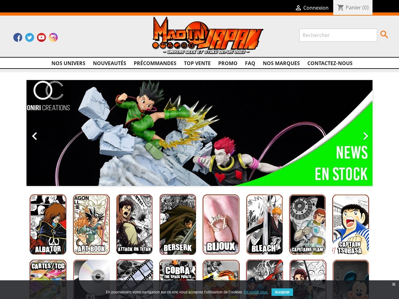 Mad In Japan — Website Preview