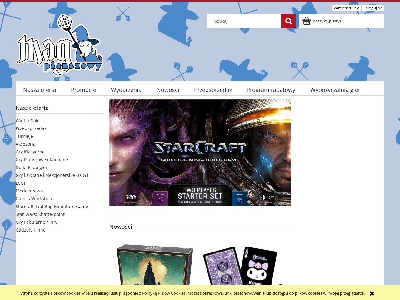 Mag planszowy — Website Preview