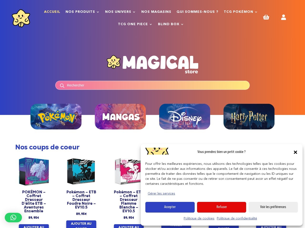 Magical Store - La Défense — Website Preview