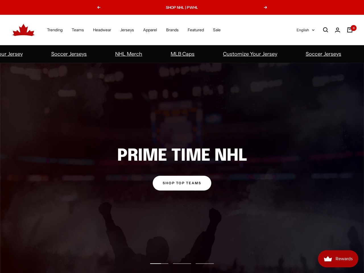 Maison Du Sport Canadien / CanadiensBoutique.com — Website Preview