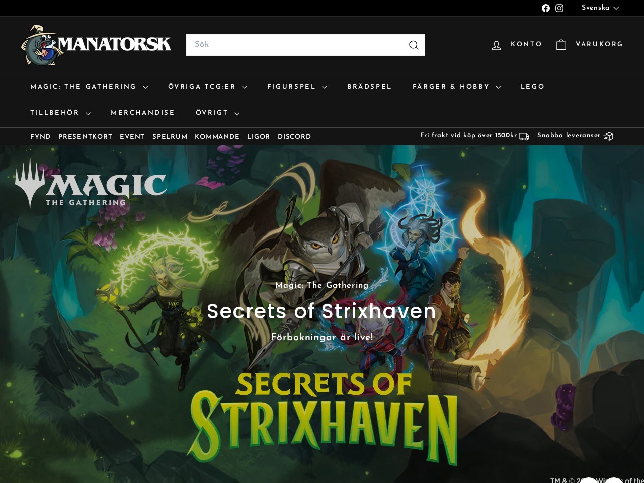 Manatorsk — Website Preview