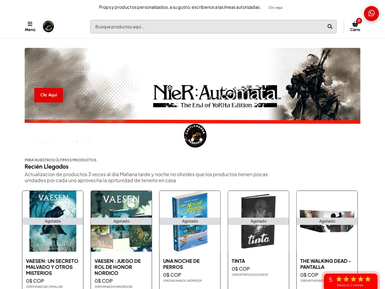 Mangakun - Castlemanga — Website Preview