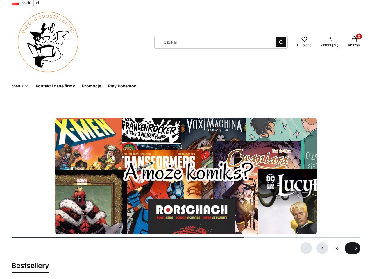 Mangi u Smoczej Ciotki — Website Preview