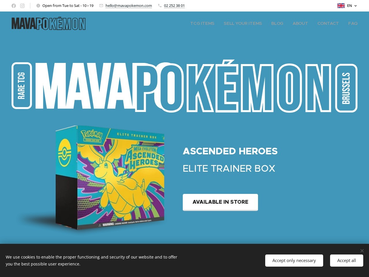 MAVAPOKÉMON — Website Preview