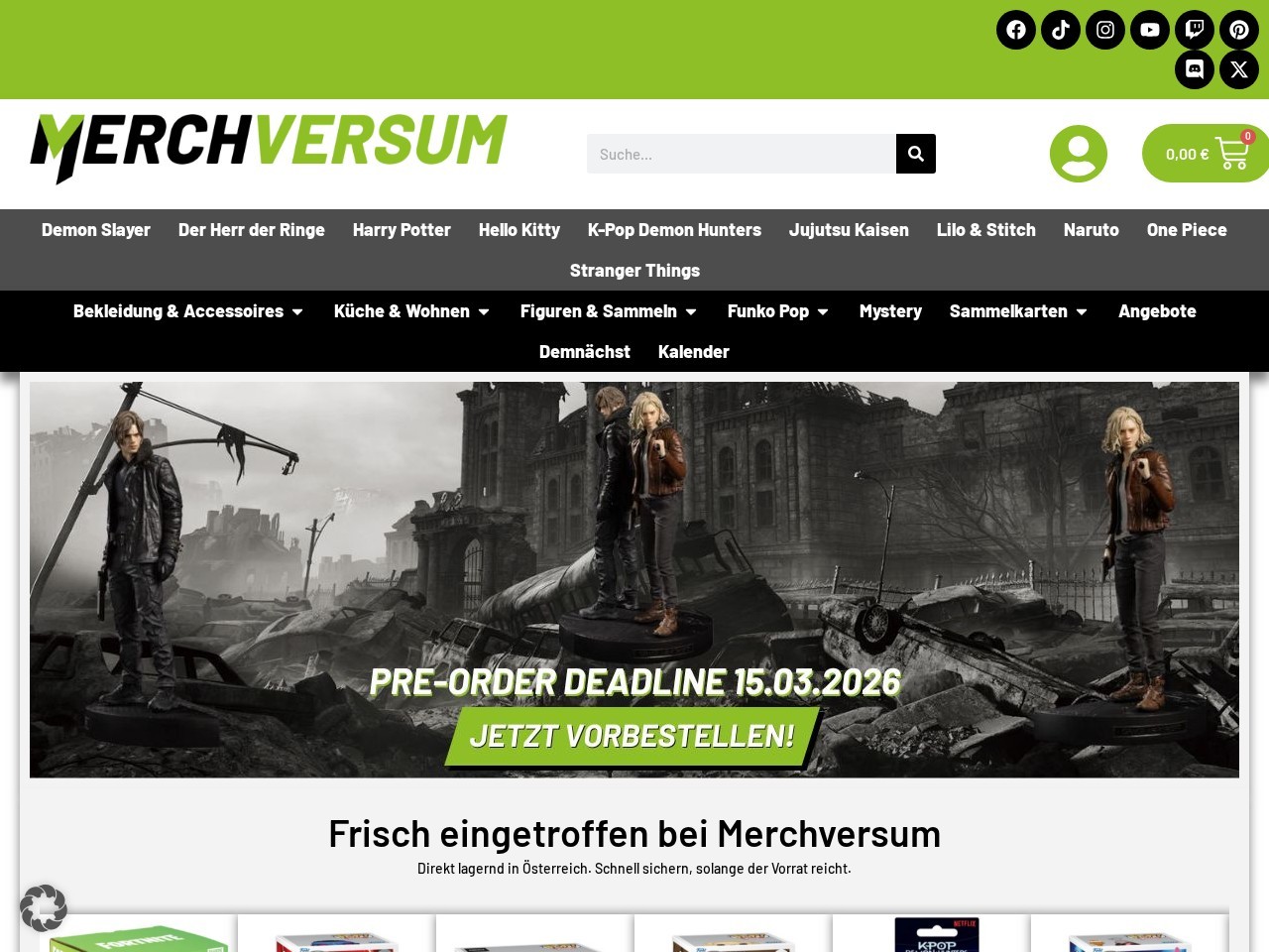 Merchversum — Website Preview
