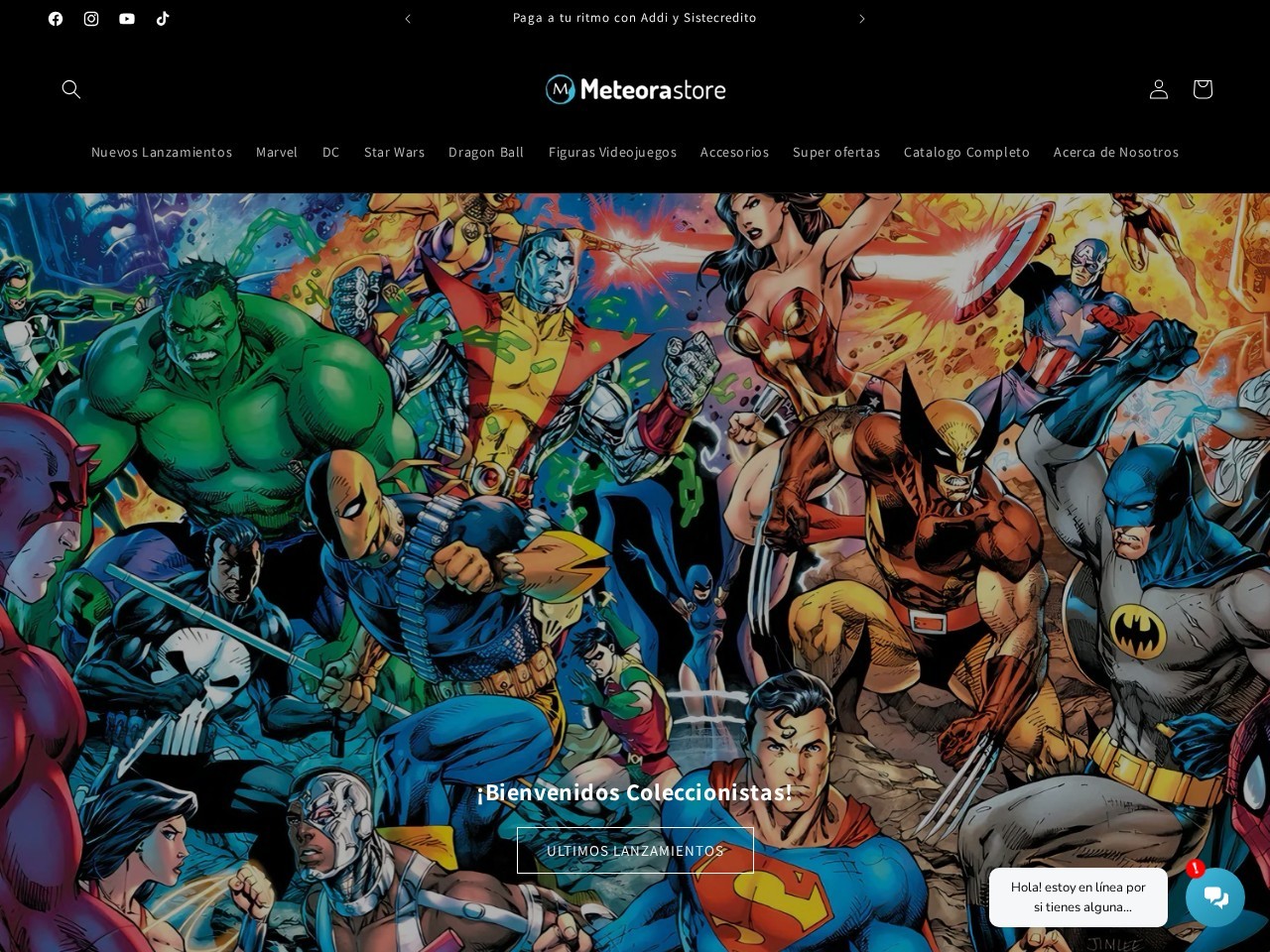 Meteora Store โ Website Preview