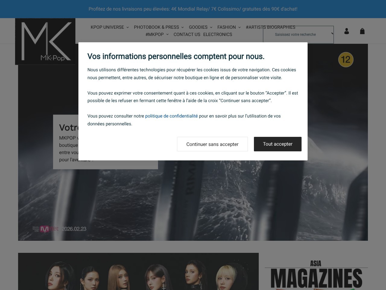 MK-pop — Website Preview