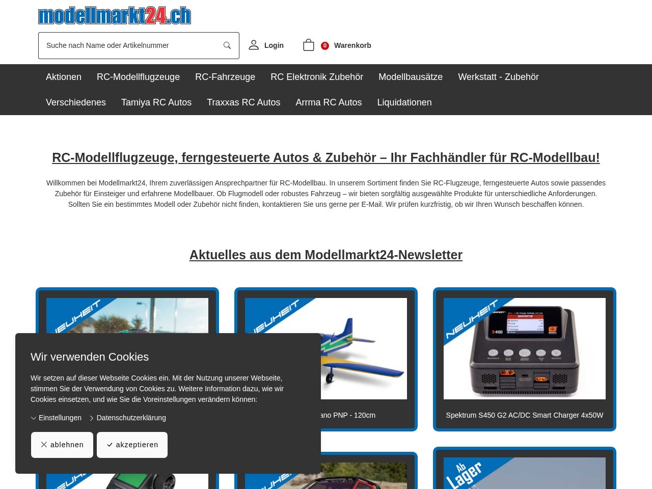 Modellmarkt24 GmbH — Website Preview