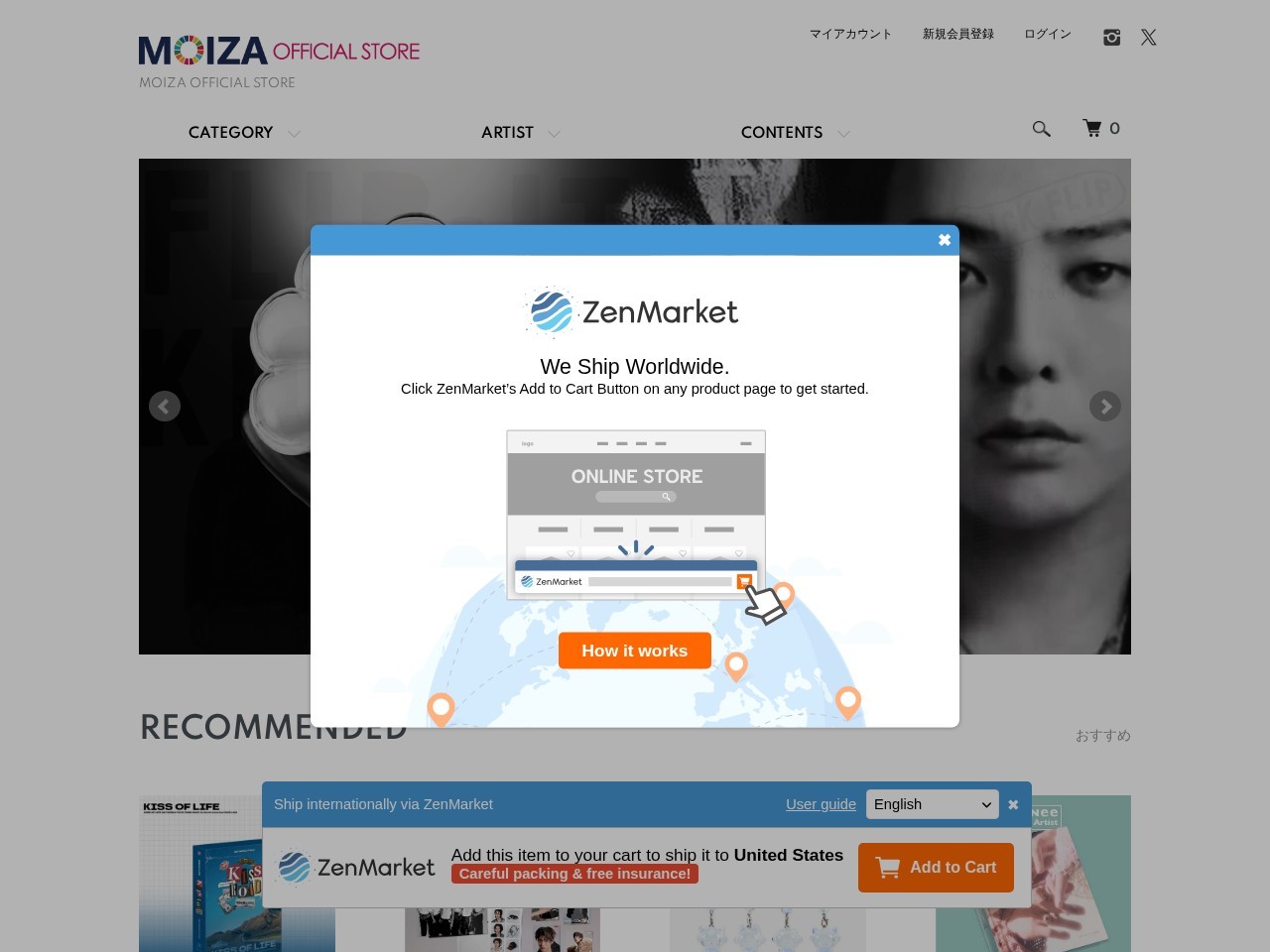 MOIZA — Website Preview