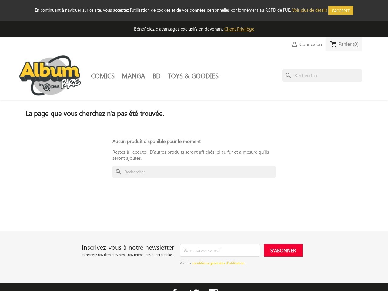Momie Mangas — Website Preview