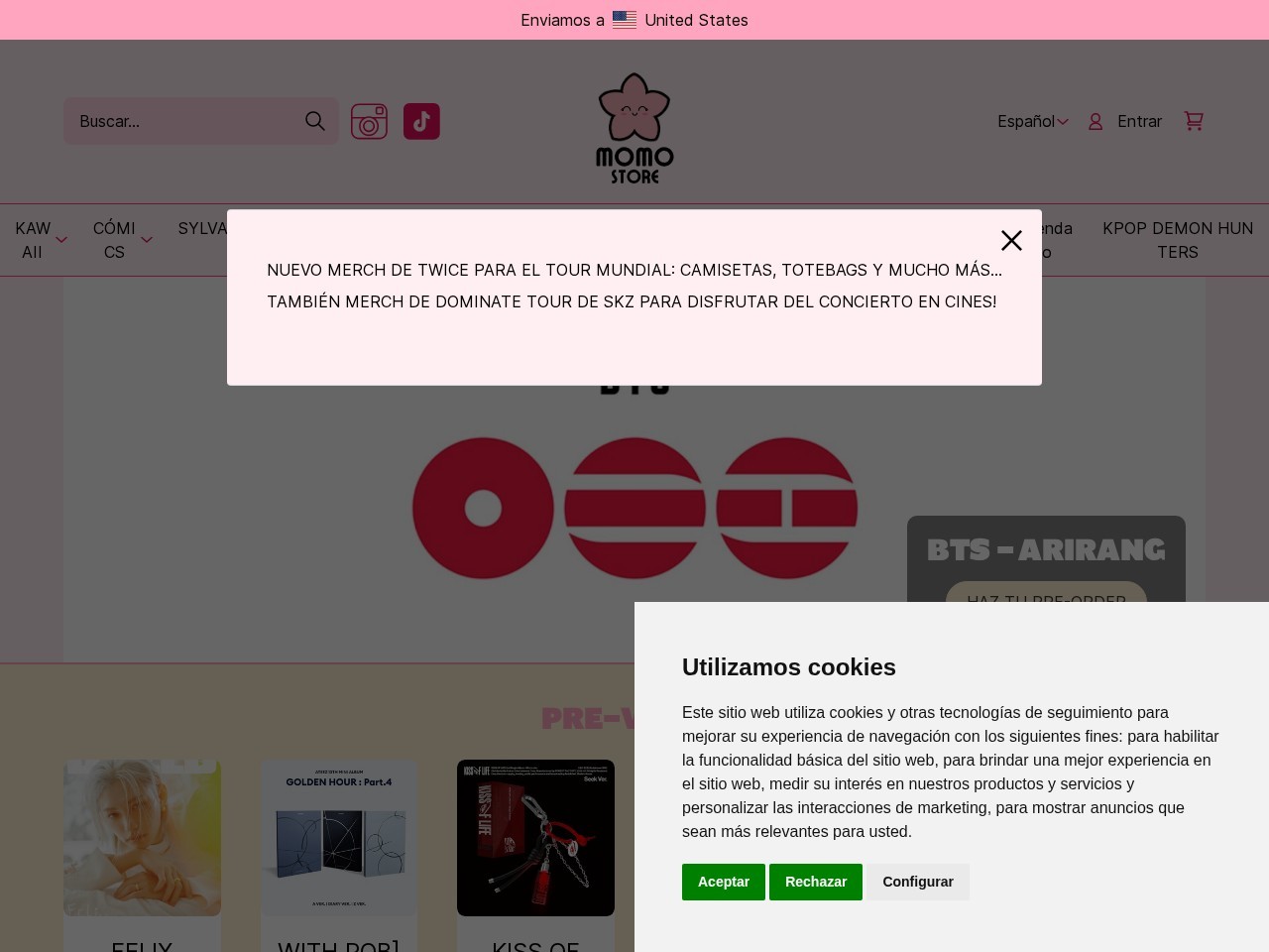 Momo Store — Website Preview