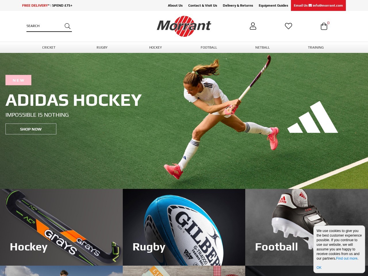 Morrant Sports — Website Preview