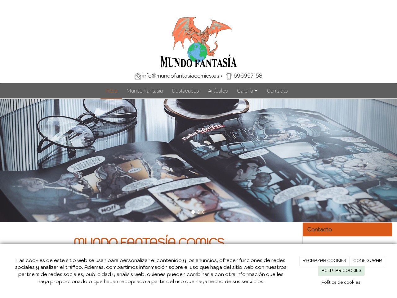 Mundo Fantasía — Website Preview