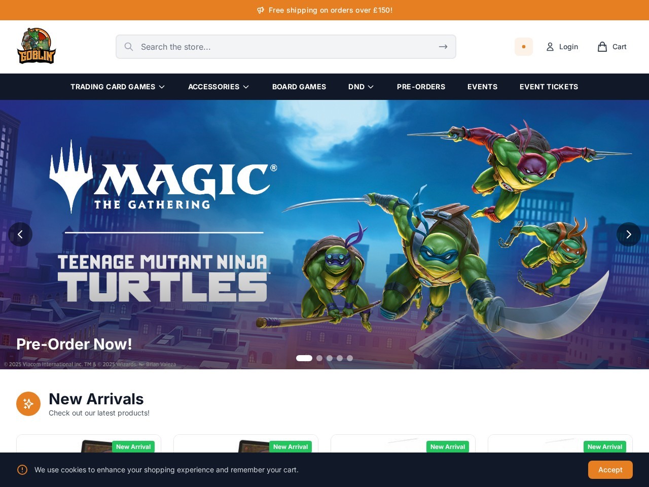 Mythic Goblin — Website Preview