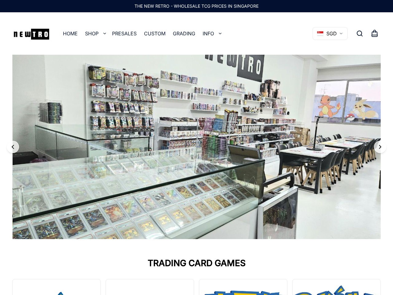 Newtro Gaming Studios — Website Preview