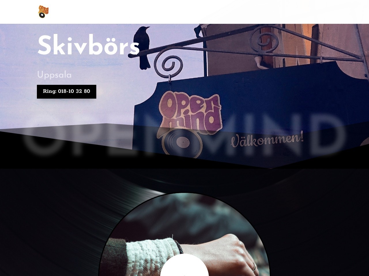 Open Mind Records — Website Preview