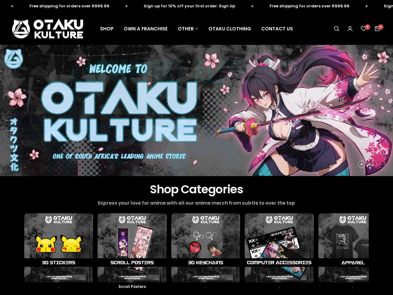 Otaku Kulture Centurion Otakutsu Bunka — Website Preview