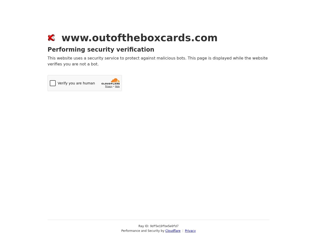 Out of the Box — Website Preview