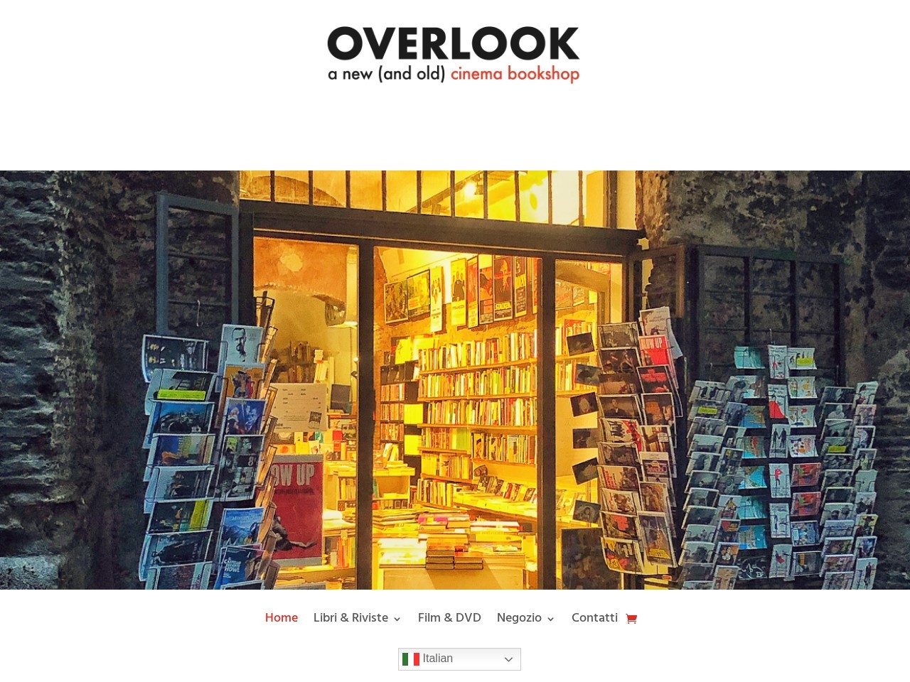 Overlook - Libreria del Cinema — Website Preview