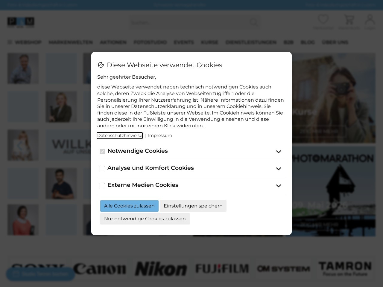 P&M PHOTO MEDIA LUZERN AG — Website Preview