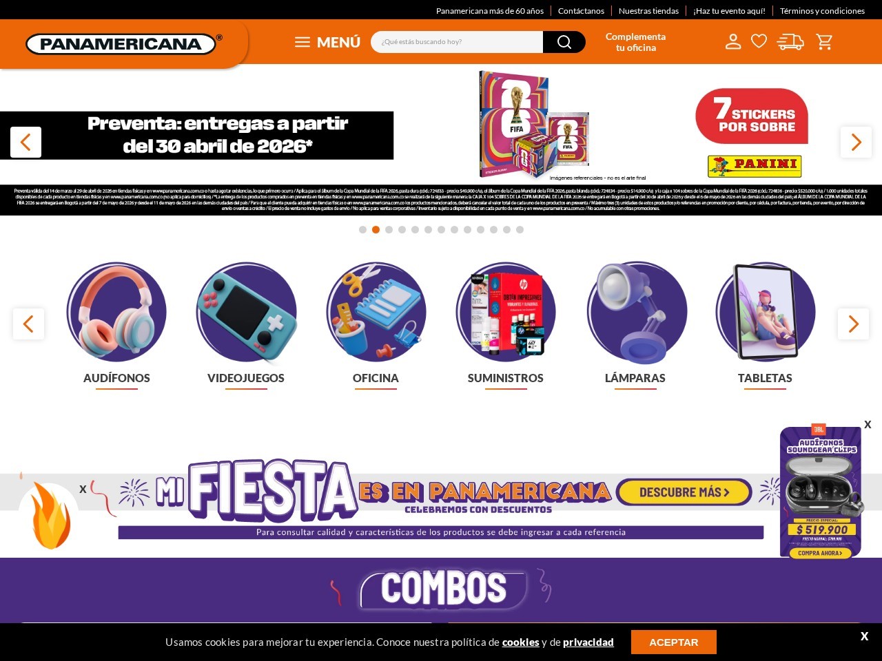 Panamericana Chapinero — Website Preview