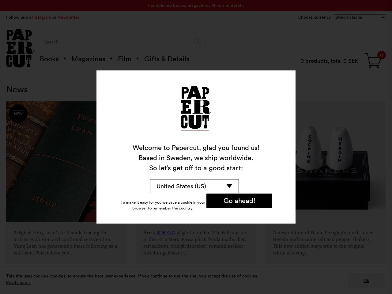 Papercut AB — Website Preview