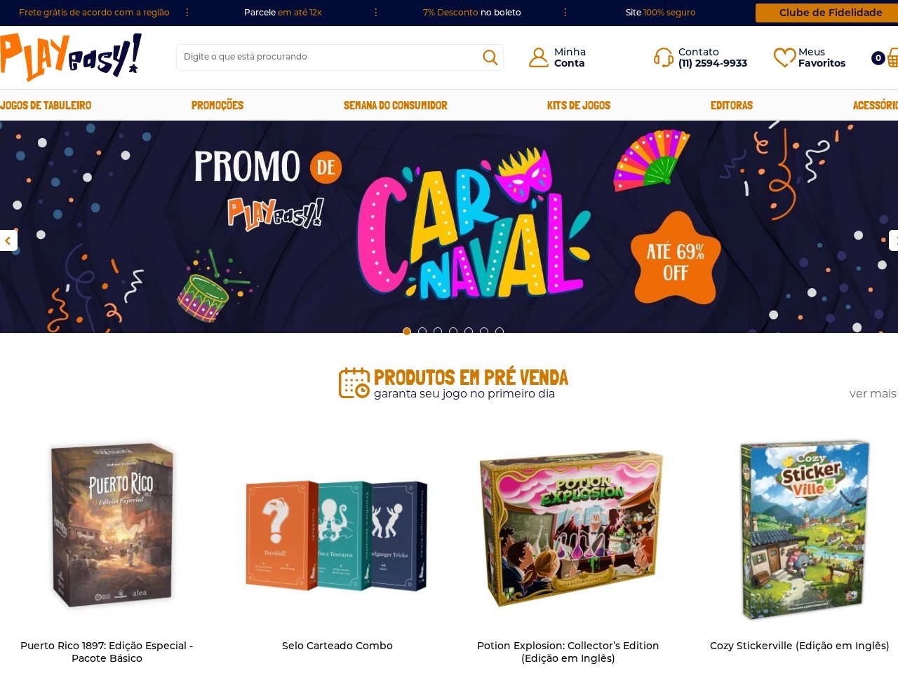 Play Easy — Website Preview