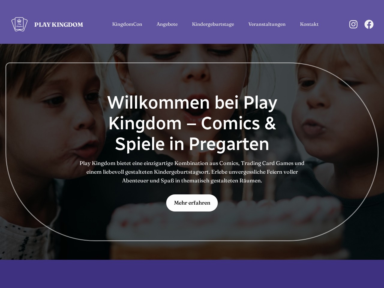 Play Kingdom — Website Preview