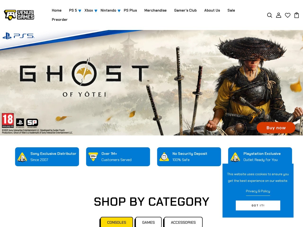 PlayStation Exclusive - Church Street — Website Preview