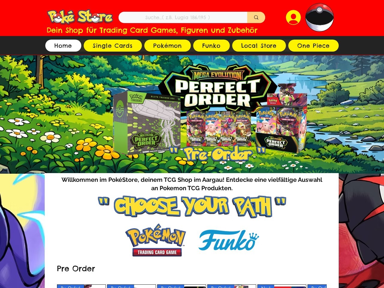 PokéStore — Website Preview
