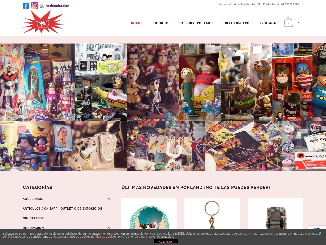 Popland — Website Preview