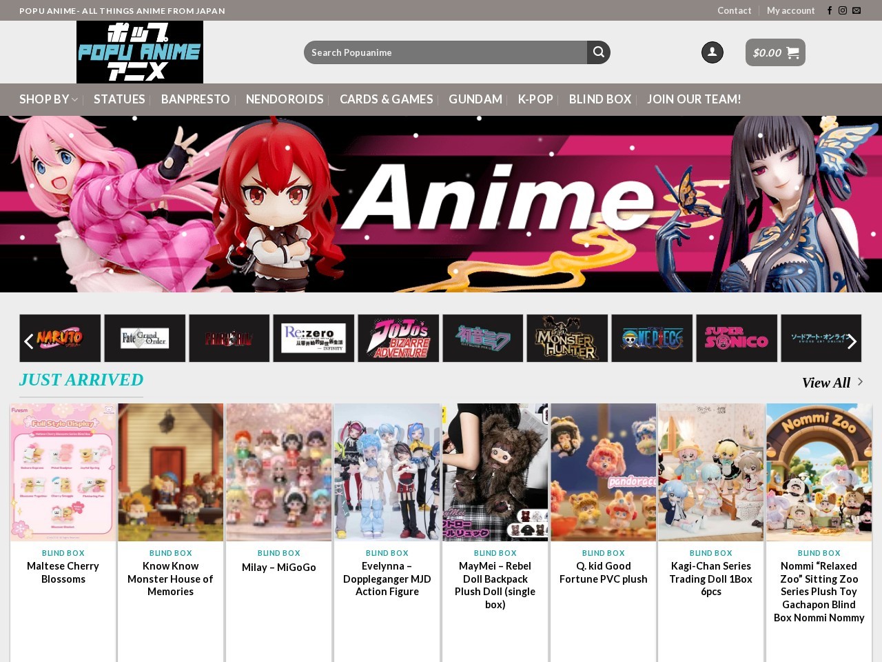 popuanime Chermside — Website Preview