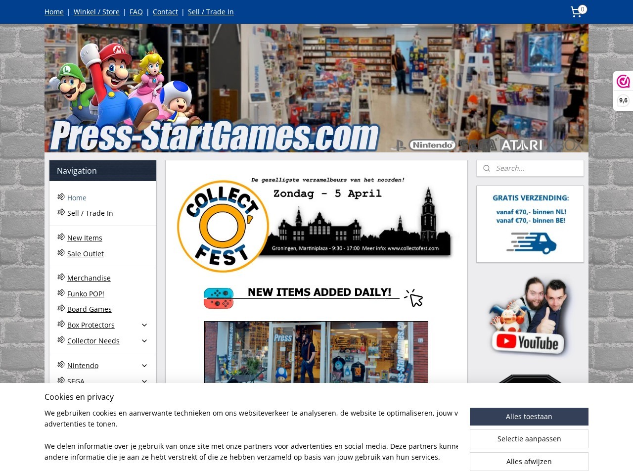 Press-StartGames — Website Preview