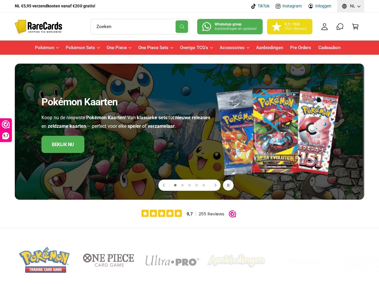 RareCards | PICK UP LOCATION, by appointment only! — Website Preview