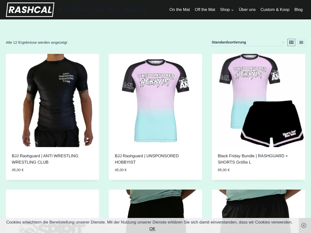 Rashcal — Website Preview