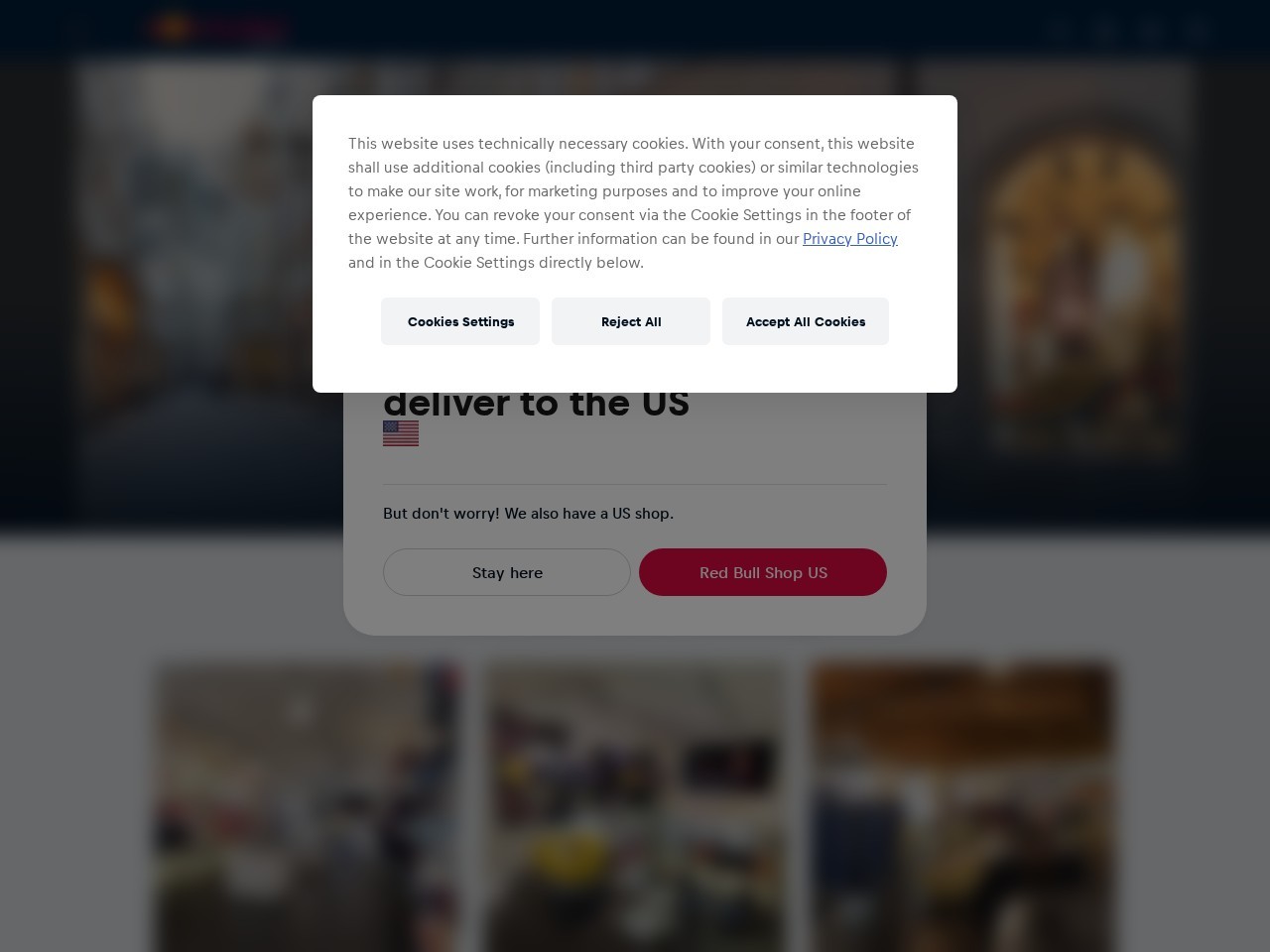 Red Bull World Salzburg — Website Preview