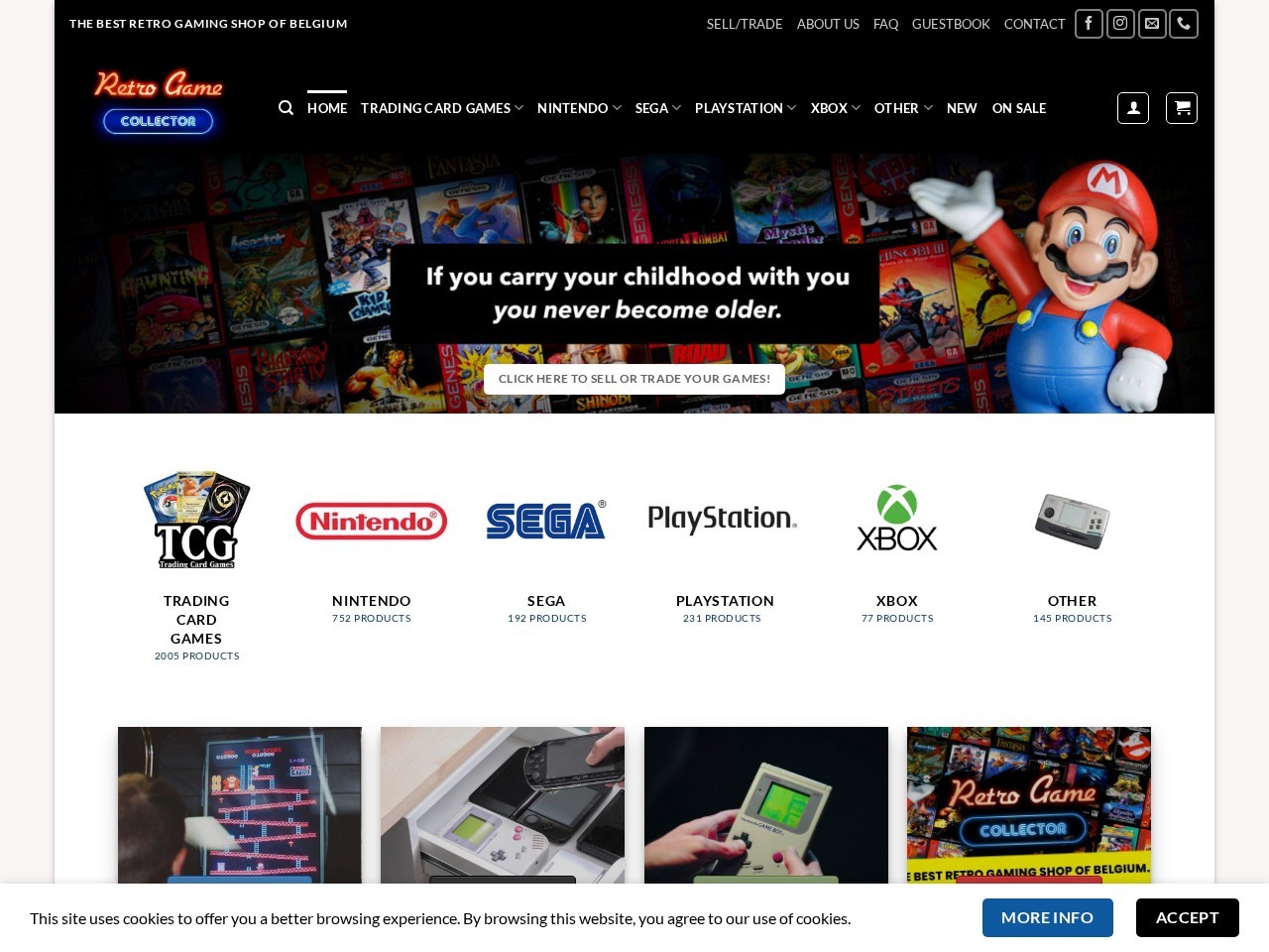 Retro Game Collector — Website Preview