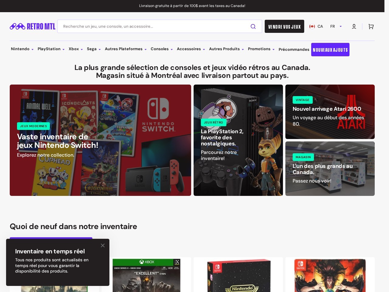 Retro MTL — Website Preview