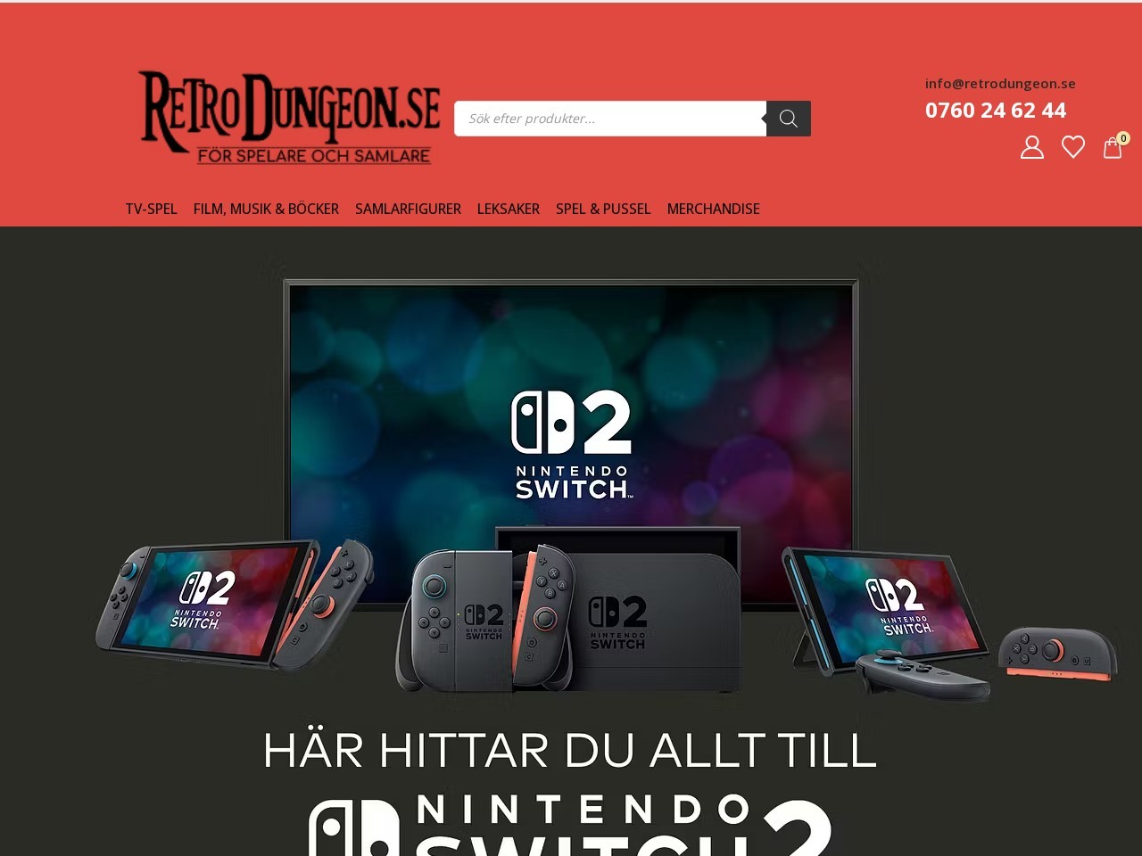 RetroDungeon — Website Preview