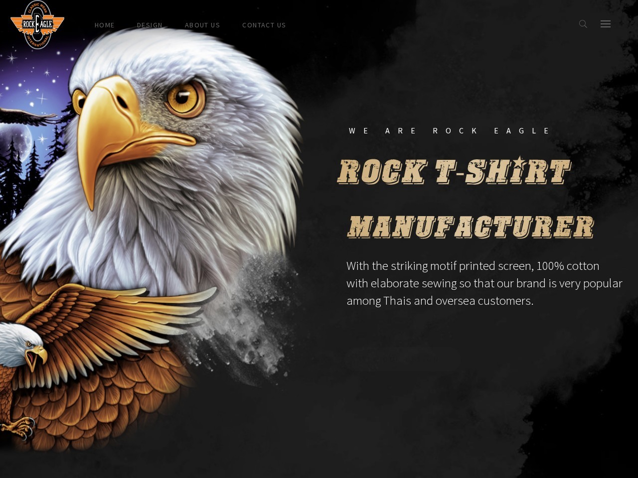 Rock Eagle — Website Preview